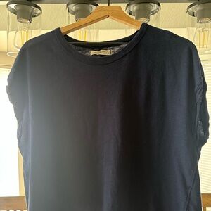 We The Free Navy Blue Crop Top